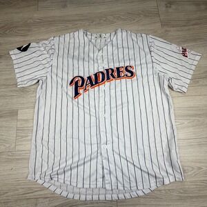 Cotapaxi San Diego Padres Hoffman 51 Baseball Jersey Mens XL White Pinstripe MLB